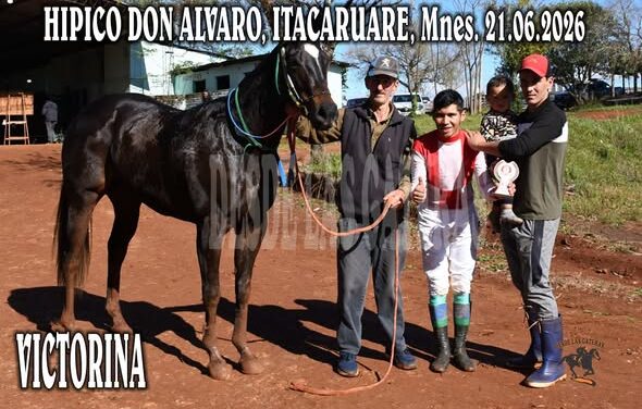 VICTORINA – CLASICO HIPICO DON ALVARO, ITACARUARE, 21.06.2026