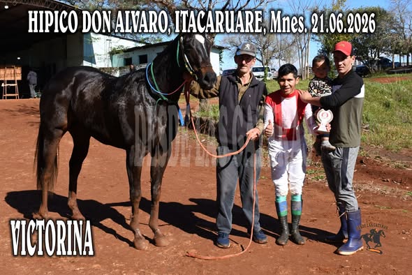 VICTORINA – CLASICO HIPICO DON ALVARO, ITACARUARE, 21.06.2026